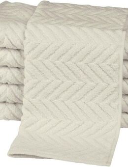 ROSS Gästehandtücher Sensual 9001, Frottier (6-St), 100% Baumwolle