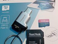 OTG Kartenleser - USB 3.1 Typ C - Integral MicroSD Laufwerk - SanDisk ExtremePro - MicroSDXC 64GB mit einer Datenübertragung von bis zu 200MB/s - inclusive SD-Adapter - Fürth