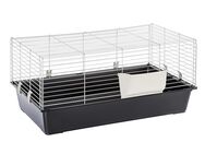 Ferplast Kleintierkäfig Piggy Basic - schwarz : L 95 x B 57 x H 46 cm