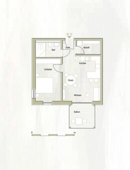 W12 - Helle und barrierefreie 2-Zimmer-Wohnung mit überdachtem Balkon - Hausach