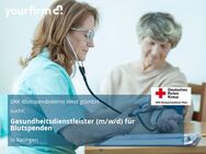 Gesundheitsdienstleister (m/w/d) für Blutspenden - Ratingen