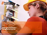 Bohrgeräteführer / Bohrfacharbeiter - Weimar