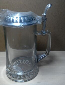 Bierkrug, Humpen, Glas - Limbach-Oberfrohna