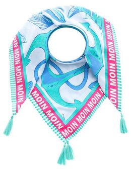 Zwillingsherz Modetuch "Ocean", mit Tasseln