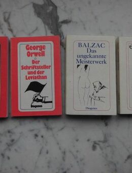 4 Diogenes Taschenbücher mini detebe Shakespeare Balzac Orwell O'Casey zus. 9,- - Flensburg