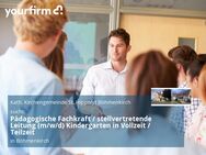 Pädagogische Fachkraft / stellvertretende Leitung (m/w/d) Kindergarten in Vollzeit / Teilzeit - Böhmenkirch