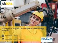 Manager of Support for Diabetes Technology (m/w/d) - Liederbach (Taunus)