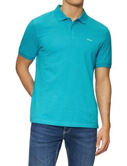 s.Oliver Poloshirt mit Logostickerei
