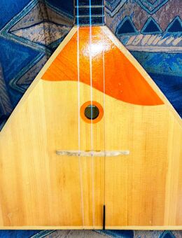 Das Original! Russische Balalaika aus St. Petersburg (Leningrad) Rarität - Lenting