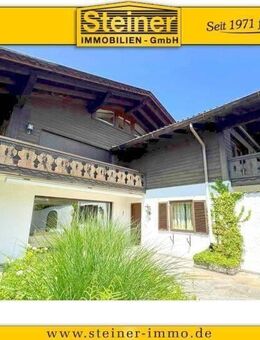Landhaus/Herrenhaus ca. 452 m² Nutzflächen, Grundstück 1.176 m², Einlieger-Whg., Garagen-Halle - Garmisch-Partenkirchen