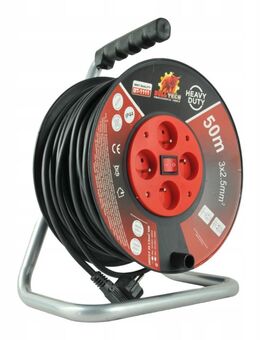 VERLÄNGERUNGSKABEL Kabeltrommel 50m mit Schalter - Wuppertal