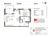 Exklusive 2-Zimmer-Neubau-Wohnung mit Terrasse im Frauenland (Keesburg) - Würzburg