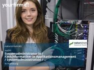 Systemadministrator:in / Fachinformatiker:in Applikationsmanagement / Systemadministration / Datenbankadministration in Vollzeit / Teilzeit - Hamburg