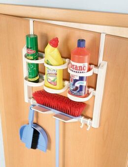 Ruco Türregal, Aluminium/Kunststoff, für Putzutensilien