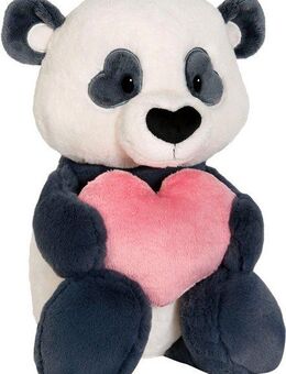 Nici Kuscheltier Love, Panda mit Herz, 25 cm schlenkernd, schlenkernd, enthält recyceltes Material