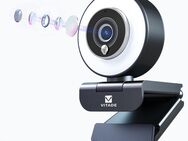 VITADE 960A Pro Webcam mit Licht, Streaming cam mit Mikrofon, 1080P Full HD - Berlin