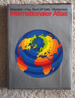 Internationaler Atlas in 5 Sprachen von Kümmerly+Frey Rand Mc Nally Westermann - Bochum