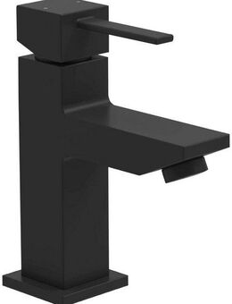 welltime Waschtischarmatur Trento, Wasserhahn wassersparende Eco-Click-Funkt,inkl. Pop-Up