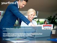 Verwaltungsmitarbeiter / kaufmännischer Sachbearbeiter (m/w/d) Teilzeit - Stendal (Hansestadt)