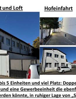 2 Häuser – Mehrgenerationen bis 5 Einheiten: DHH, Loftwohnung und Gewerbe "Seligenstadt" - Seligenstadt