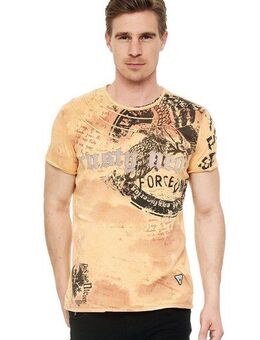 Rusty Neal T-Shirt mit eindrucksvollem Print