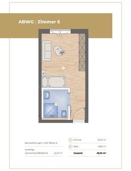 Sichere Investition: Pflegeappartments in moderner Senioren-WG - Aurachtal