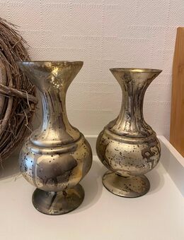 GLAS-VASE GOLD/BRAUN - Hagen (Teutoburger Wald)