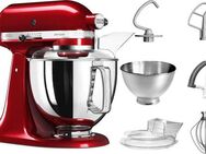 KitchenAid Küchenmaschine 5KSM175PSECA LIEBESAPFEL-ROT 5KSM175PSECA LIEBESAPFEL-ROT, 300 W, 4,8 l Schüssel, mit Zubehör im Wert von ca. 112,-€ UVP