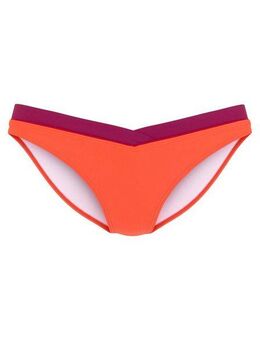 s.Oliver Bikini-Hose Yella mit kontrastfarbenen Details und V-Bund
