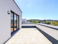 NEUBAU-Penthouse-Wohnung - lichtdurchflutet, modern und mit grandioser Dachterrasse! - Schwäbisch Gmünd