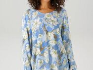 Aniston CASUAL Schlupfbluse mit farbharmonischem Blumendruck