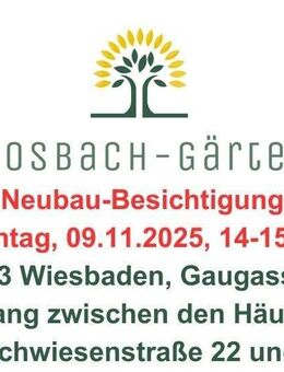 Aktion! - inklusive Einbauküche | pures Wohnvergnügen mit 3 Zimmern, Küche, 2 Bädern und Balkon - Wiesbaden