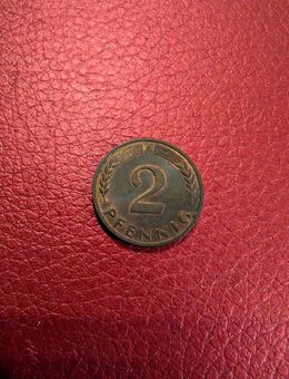 2 Pfg Kupfermünze BRD - Mechernich