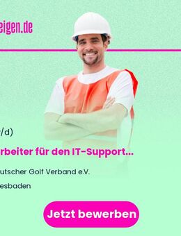 Mitarbeiter für den IT-Support / DB-Analyst (m/w/d) - Wiesbaden