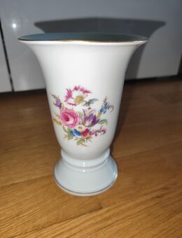 Rosenthal Porzellanvase mit floraler Bemalung - Leipzig