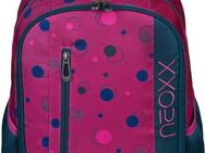 neoxx Schulrucksack Flow, Bubble me around, teilweise aus recyceltem Material