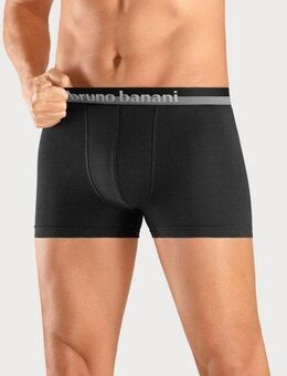Bruno Banani Boxer Boxershorts für Herren (Packung, 4-St) mit erhabenem Logo-Druck auf dem Bund