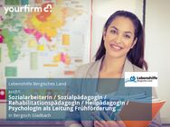 SozialarbeiterIn / SozialpädagogIn / RehabilitationspädagogIn / HeilpädagogIn / PsychologIn als Leitung Frühförderung (m/w/d) - Bergisch Gladbach