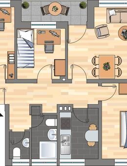 4-Zimmer-Wohnung in Wilhelmshaven Wiesenhof - Wilhelmshaven