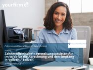Zahnmedizinische*r Verwaltungsassistent*in (m/w/d) für die Abrechnung und den Empfang in Vollzeit / Teilzeit - Regensburg