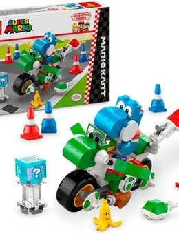 LEGO® Mario Kart™ – Yoshi–Bike (72031), LEGO Super Mario Konstruktionsspielsteine, (133 St), Made in Europe