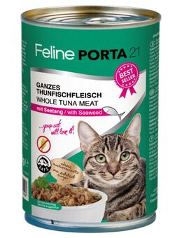 Sparpaket Feline Porta 12 x 400 g - Mixpaket Thunfisch (4 Sorten)