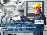 Montagetechniker Messwesen Gas / Wasser (m/w/d) - Dortmund