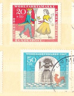 BRD Briefmarken Wohlfahrtsmarken 1967 (445) - Hamburg