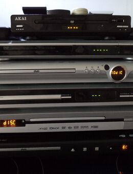 DVD Player 6 Stück Mit Fernbedienung DviX , USB .+ Geschenk Ohringe Neu . - Aachen Zentrum