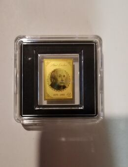 Seltener Goldbarren " Albert Einstein " 1/1000 oz 999er Feingold mit Zertifikat - Neufahrn (Freising)