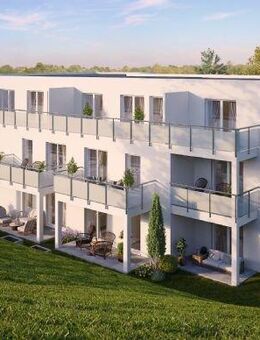 KfW Effizienzhaus 40 2 ZKB Gartenwohnung mit sonniger Terrasse QNG Zertifikat - Mering