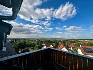 Traum vom Eigenheim verwirklichen: Charmante 3-Raum-Wohnung mit Balkon, Gartenteilfläche und eigener Garage in begehrter Lage! - Waltershausen