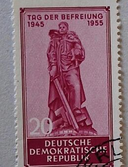 DDR 1955 Tag der Briefmarke Einzelmarke gestempelt - Görlitz