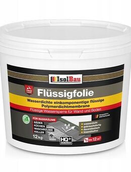 IsolBau FLEXIBLE FLÜSSIGFOLIEN-BAD-ISOLIERUNG 12kg - Wuppertal